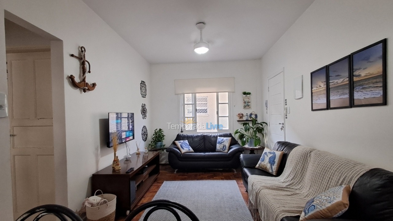 Apartamento para aluguel de temporada em Guarujá (Pitangueiras)