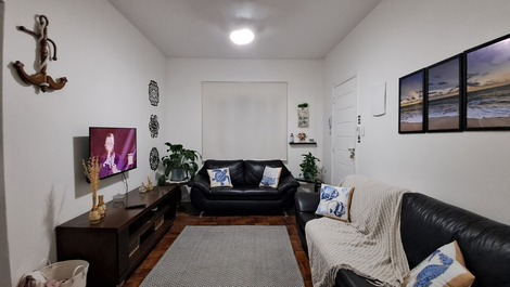 Apartamento familiar a três minutos da praia de pitangueiras