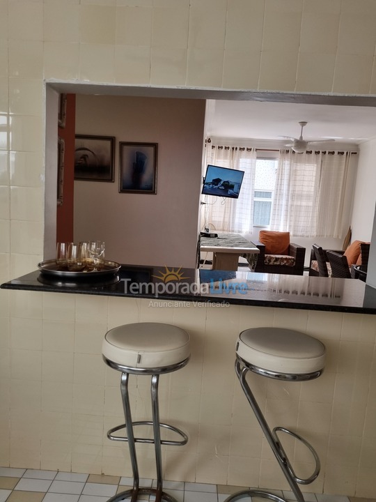 Apartment for vacation rental in Guarujá (Enseada)
