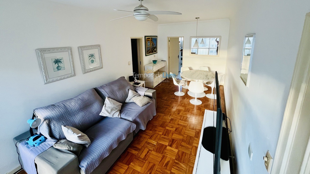 Apartamento para aluguel de temporada em Guarujá (Pitangueiras)