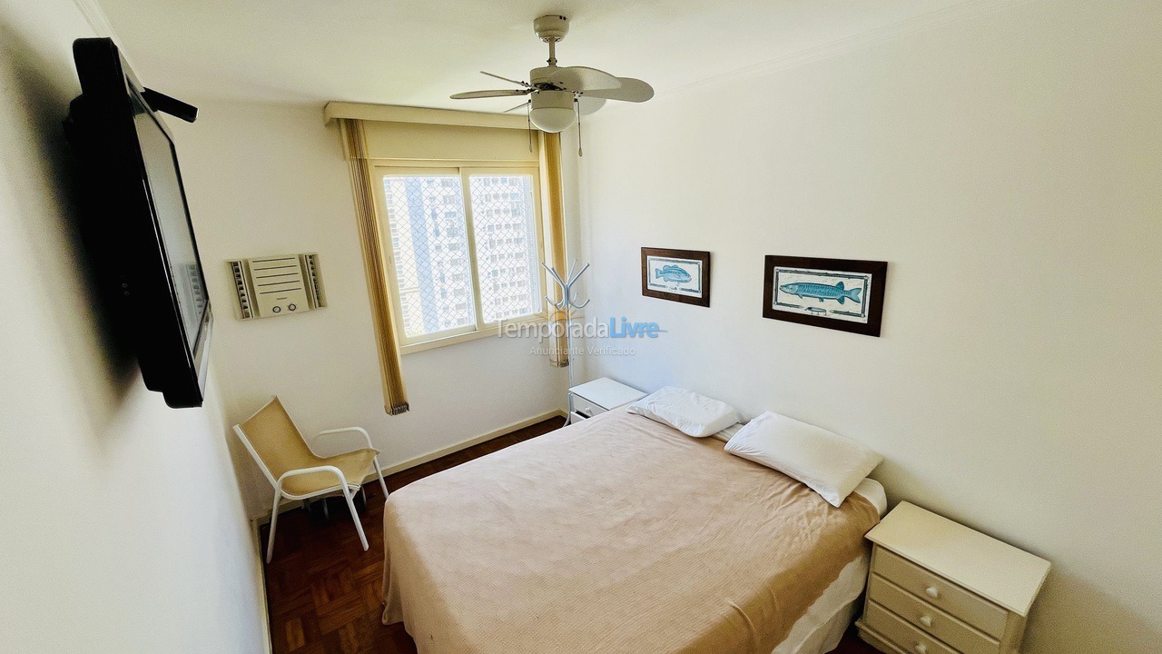 Apartamento para aluguel de temporada em Guarujá (Pitangueiras)