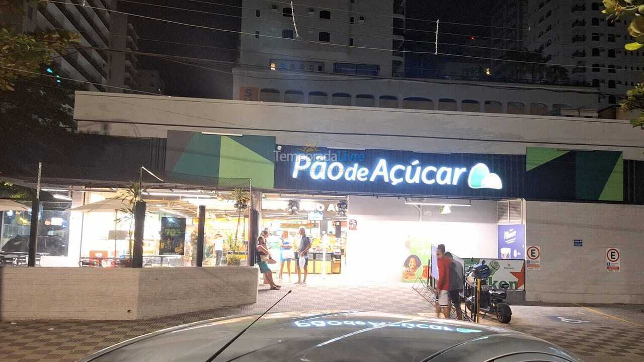 Apartamento para alquiler de vacaciones em Guarujá (Pitangueiras)