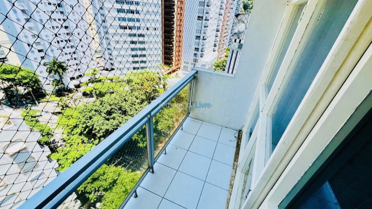 Apartamento para aluguel de temporada em Guarujá (Pitangueiras)