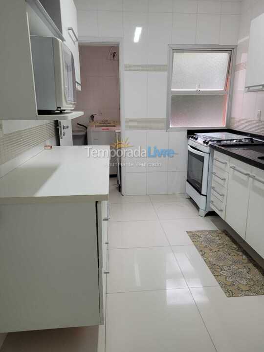 Apartamento para aluguel de temporada em Guarujá (Enseada)