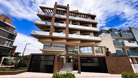 Apartamento de 2 habitaciones con vista al mar.