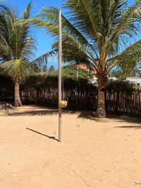 Casa de praia rústica com conforto e excelente localização