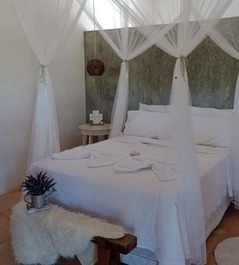 Casa de praia rústica com conforto e excelente localização