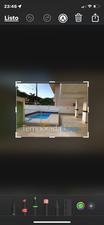 Apartamento para aluguel de temporada em Governador Celso Ramos (Praia de Palmas)
