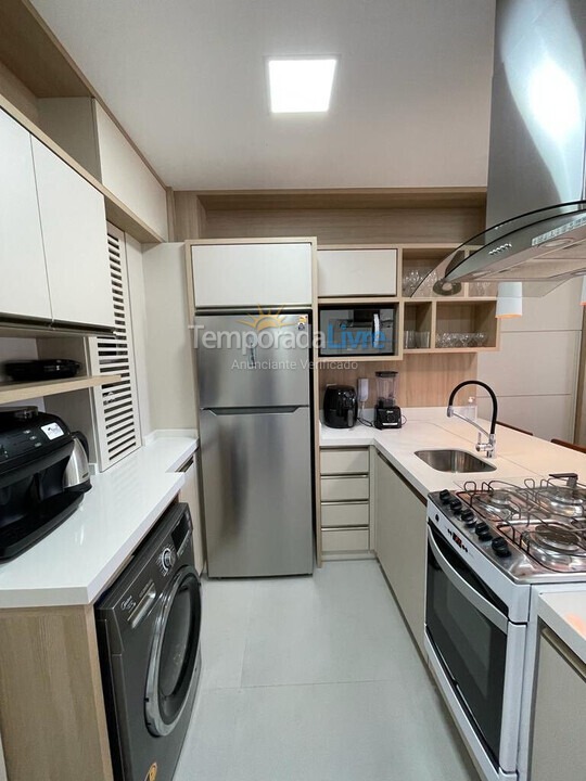 Apartamento para alquiler de vacaciones em Governador Celso Ramos (Palmas)