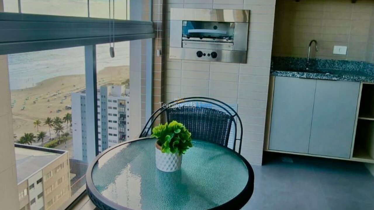 Apartamento para aluguel de temporada em Praia Grande (Campo da Aviacao)