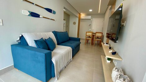 A178 - Conforto e Vista Mar | Churrasqueira | Suíte e Ar Condicionado