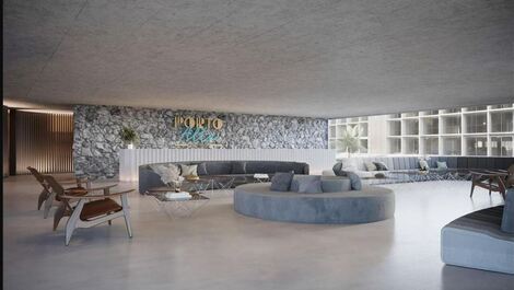 Recepção para a relização do check in, check out, disponivel 24hs para lhe atender