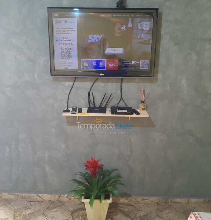 Casa para alquiler de vacaciones em águas de Lindóia (Jd Lazari)