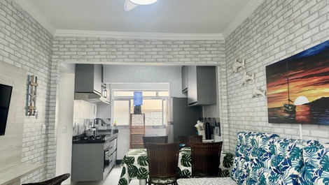 Apartamento 1 dormitorio a 50m del mar PRAIA GRANDE