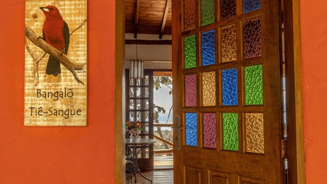 Bangalô Tiê-Sangue - banheira privativa