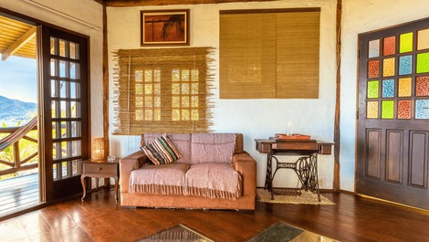 Bangalô Tiê-Sangue - banheira privativa