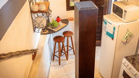 Bangalô Tiê-Sangue - banheira privativa