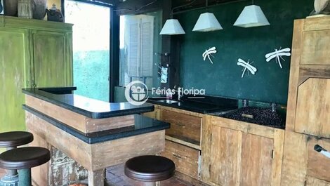 Magnífica Casa Frente a la Playa (Pé na Areia Cachoeira do Bom Jesus)