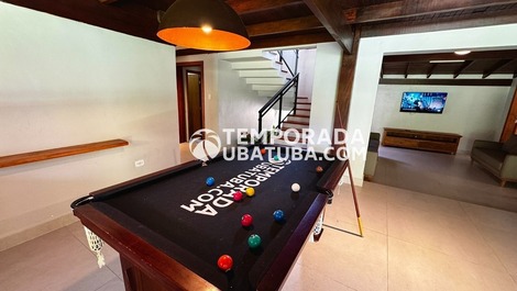 CINEMA house with 8 bedrooms 100m from Praia Grande Ubatuba 1299703-1510