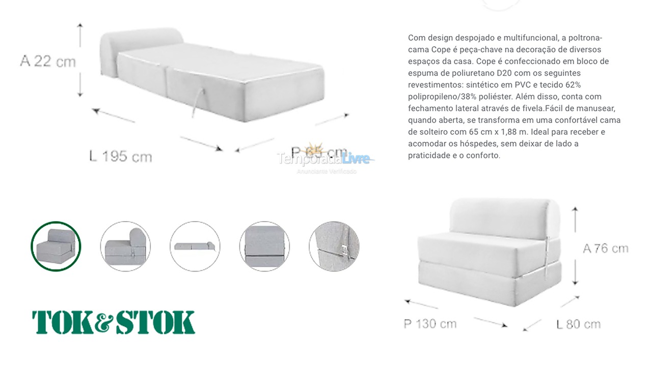 Apartment for vacation rental in Guarujá (Enseada)