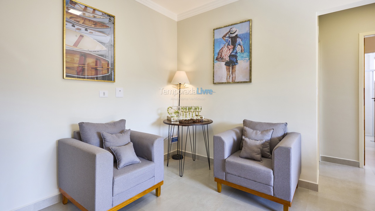 Apartamento para aluguel de temporada em Ubatuba (Itaguá)