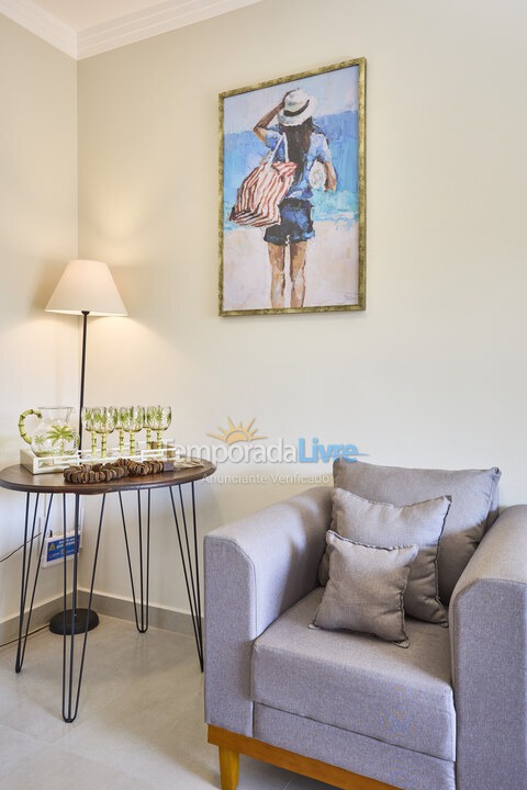 Apartamento para aluguel de temporada em Ubatuba (Itaguá)