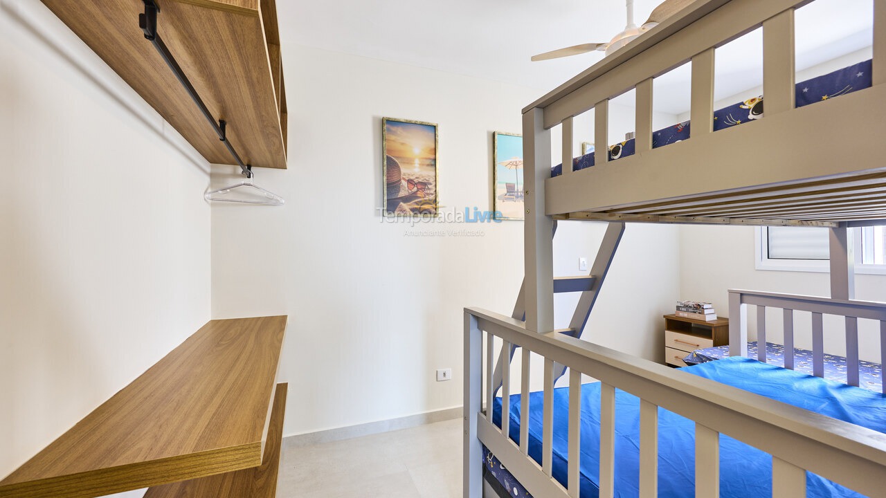 Apartamento para aluguel de temporada em Ubatuba (Itaguá)