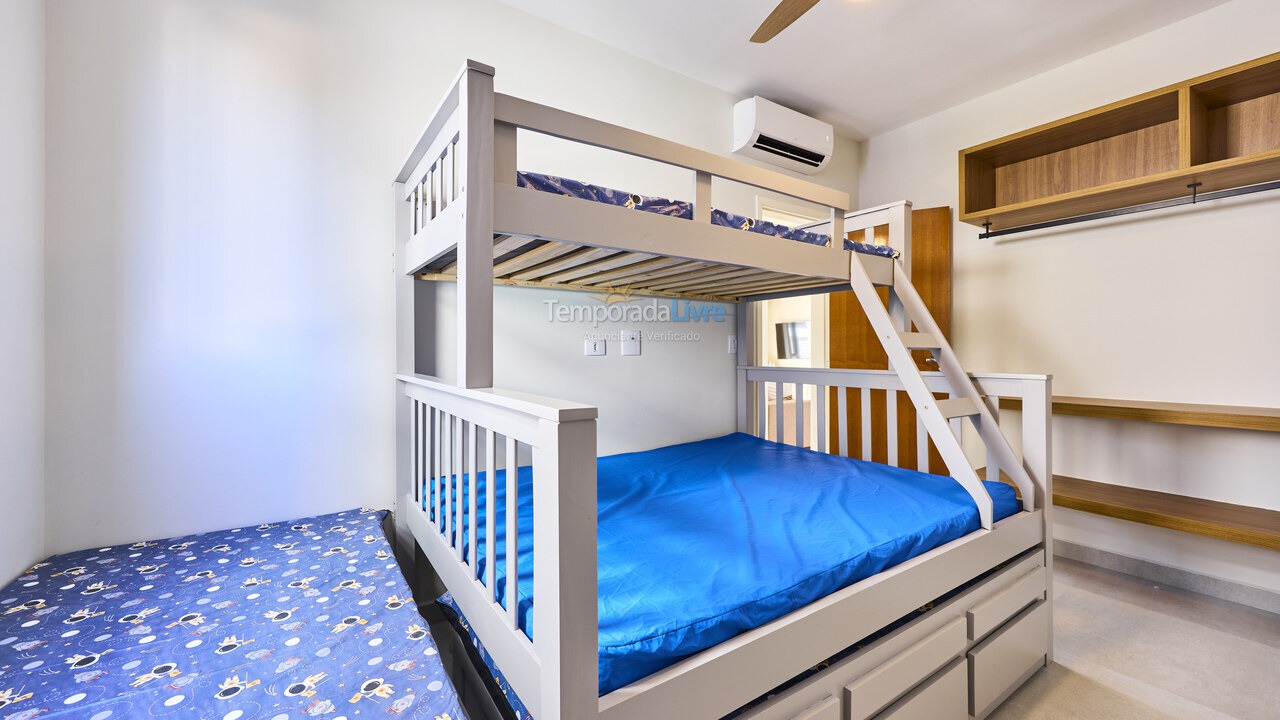 Apartamento para aluguel de temporada em Ubatuba (Itaguá)