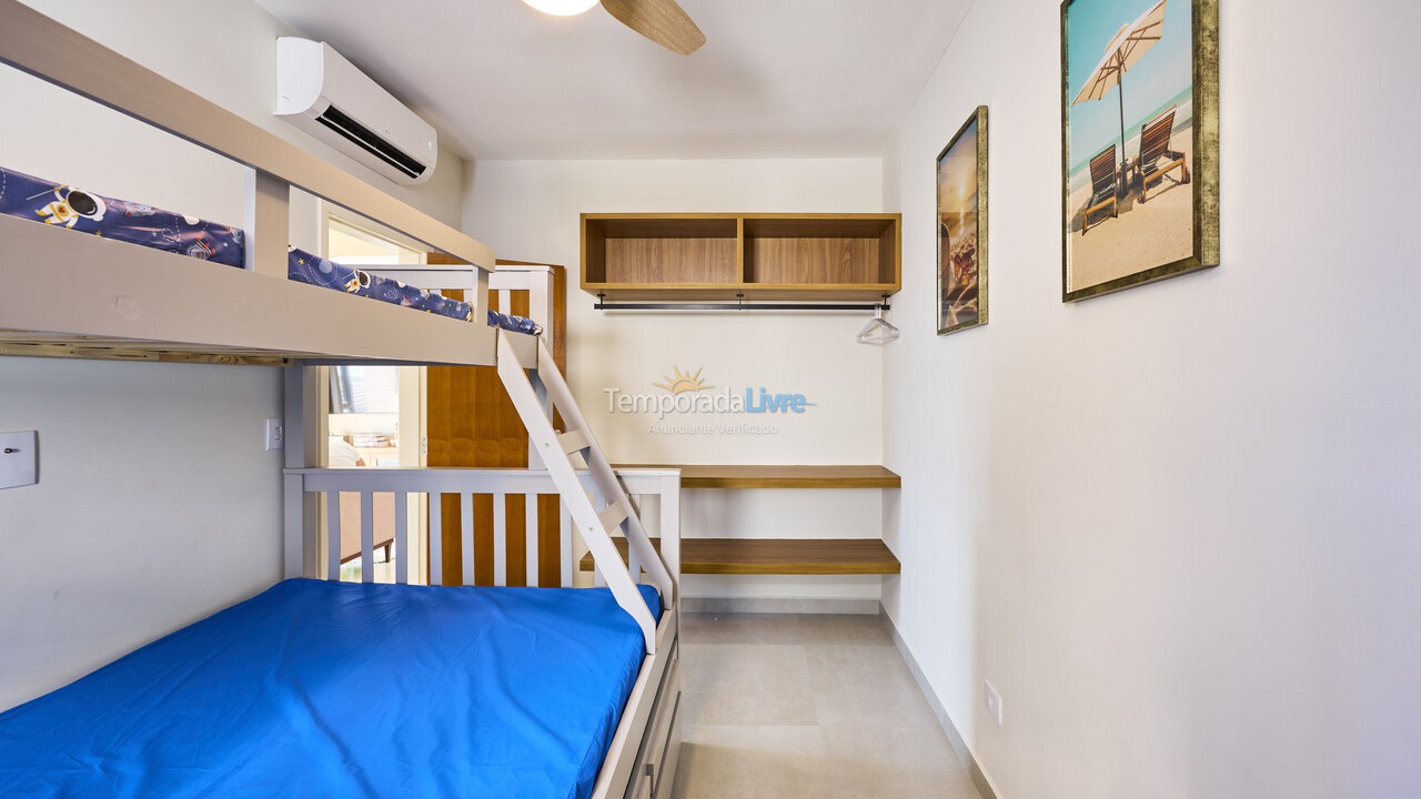 Apartamento para aluguel de temporada em Ubatuba (Itaguá)