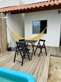 House in front of Jauá beach - north coast of Bahia