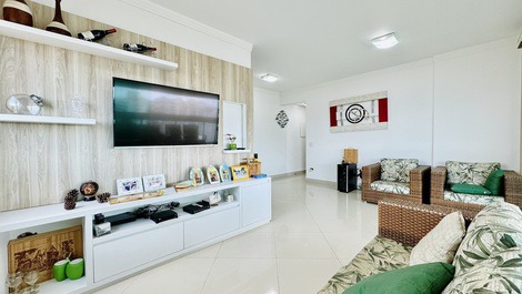 Enseada New Building - Gourmet Balcony - Sea View - Leisure - 2 Spaces