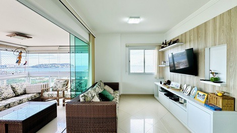 Enseada New Building - Gourmet Balcony - Sea View - Leisure - 2 Spaces