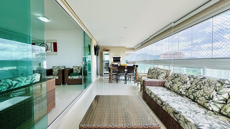 Enseada New Building - Gourmet Balcony - Sea View - Leisure - 2 Spaces