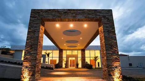 Entrada para recepção