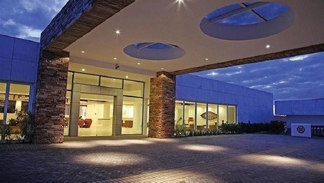 Entrada para recepção