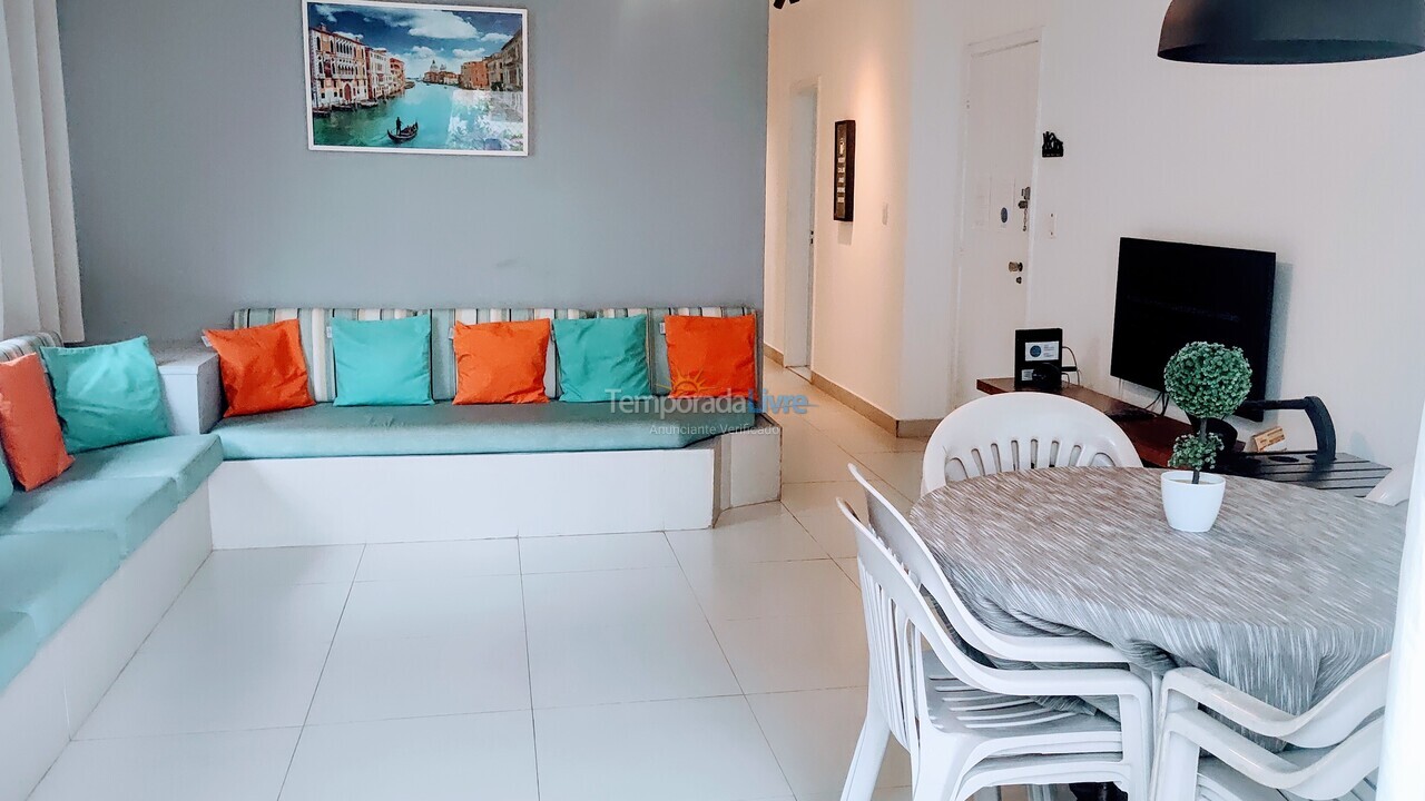 Apartment for vacation rental in Guarujá (Enseada)