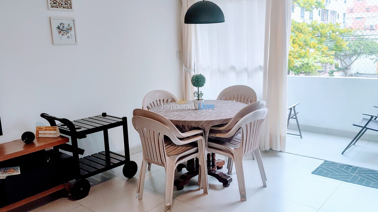 Apartment for vacation rental in Guarujá (Enseada)