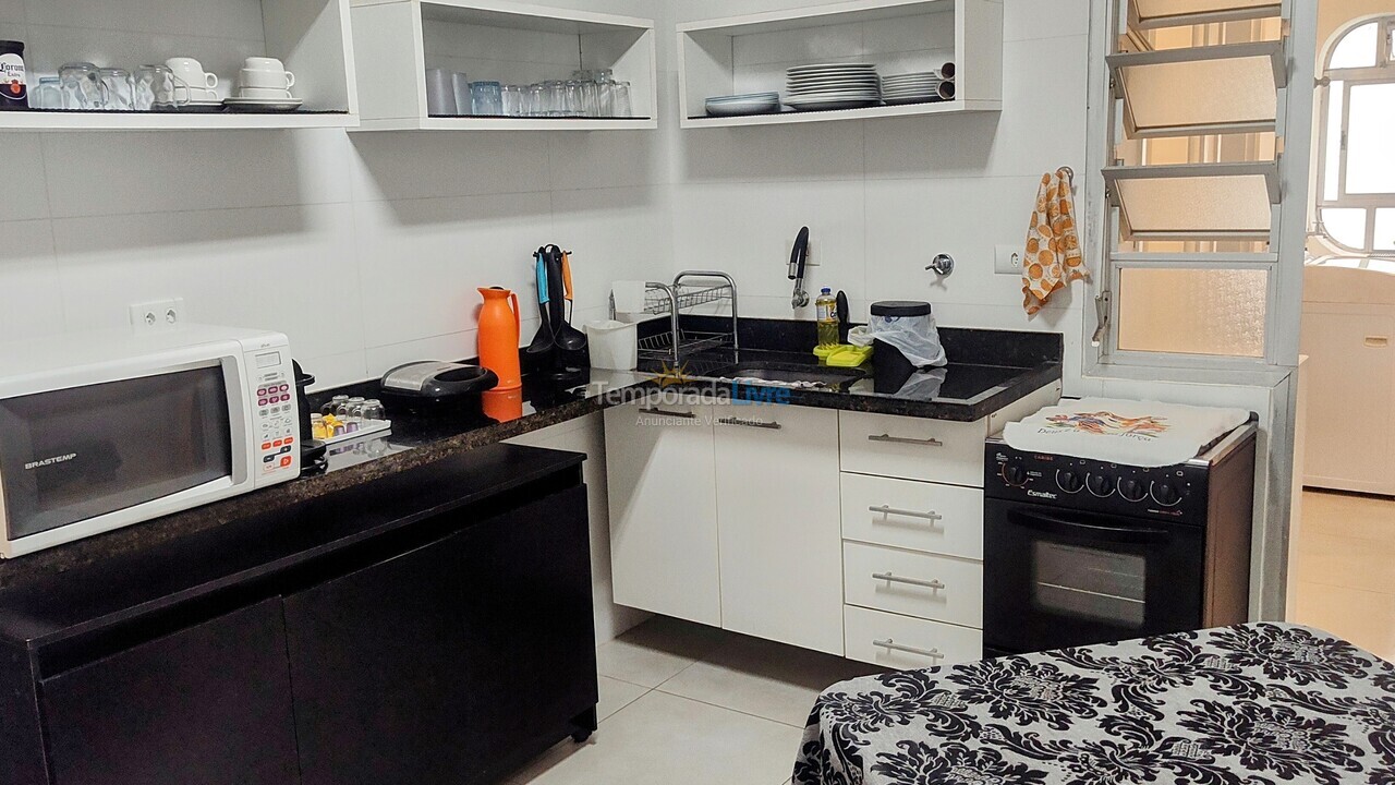 Apartment for vacation rental in Guarujá (Enseada)
