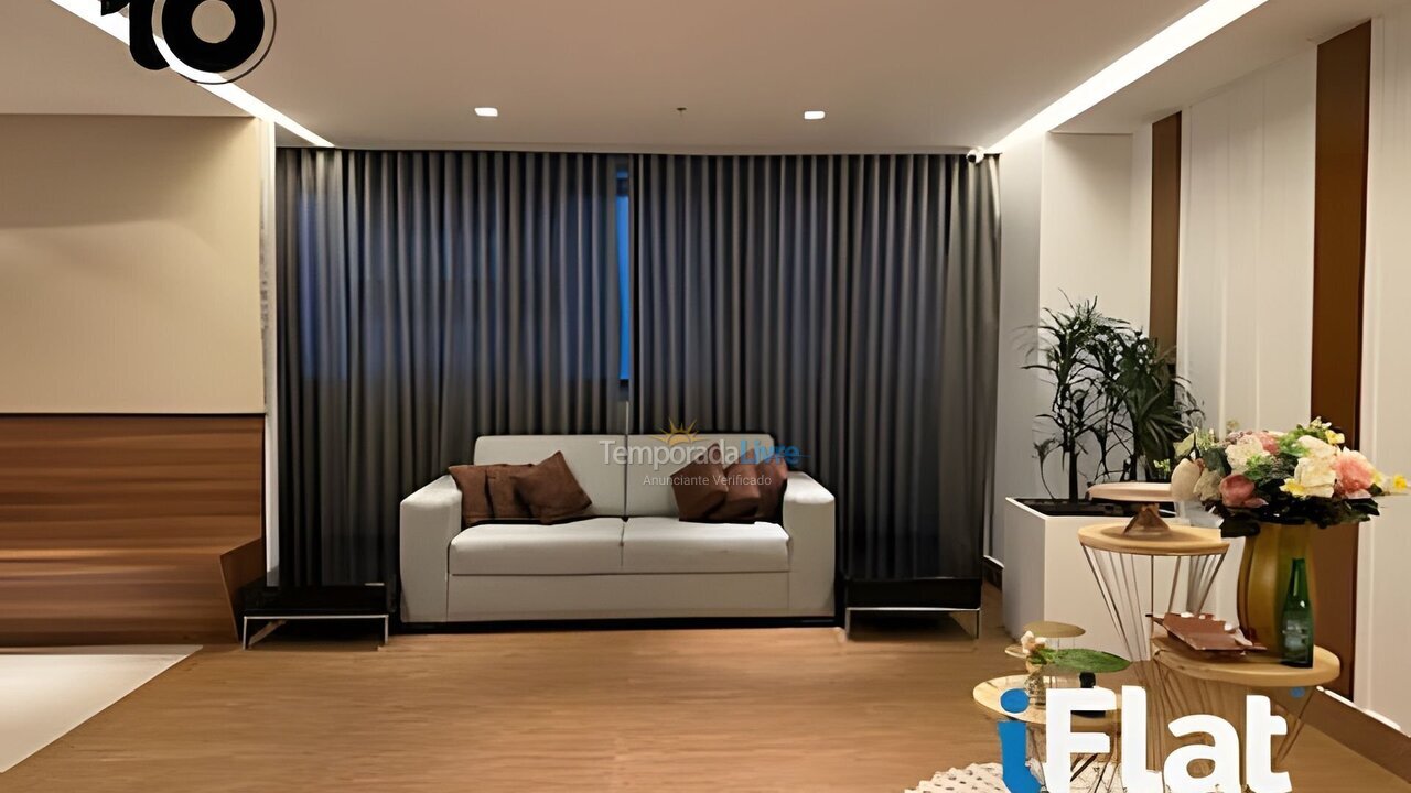 Apartment for vacation rental in Goiânia (Jardim Goias)