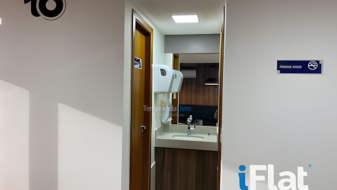 Apartment for vacation rental in Goiânia (Jardim Goias)