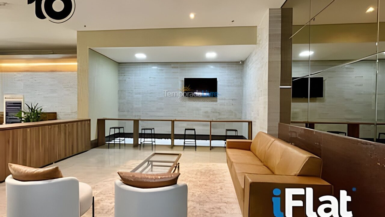 Apartment for vacation rental in Goiânia (Jardim Goias)