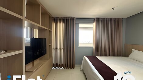 Apartamento apartamento con hermosa vista a la ciudad.