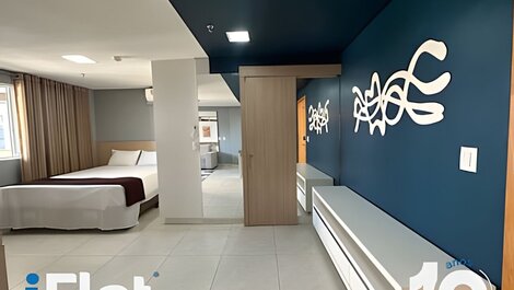 Apartamento apartamento con hermosa vista a la ciudad.