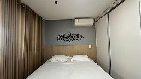 Apartamento apartamento con hermosa vista a la ciudad.