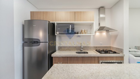 Apartment, located 100 meters from the sea in Praia de Canto Grande.