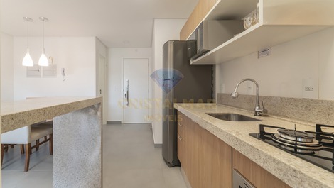 Apartment, located 100 meters from the sea in Praia de Canto Grande.