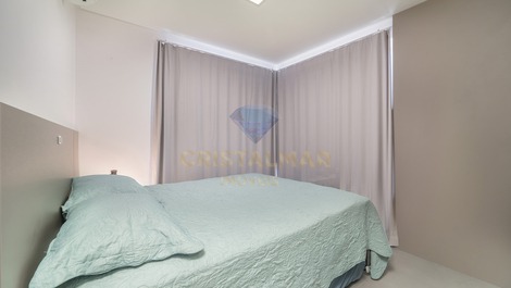 Apartment, located 100 meters from the sea in Praia de Canto Grande.
