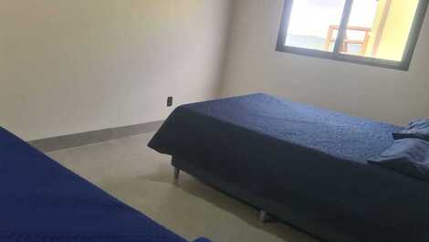 Quarto 1 com vista para o lago