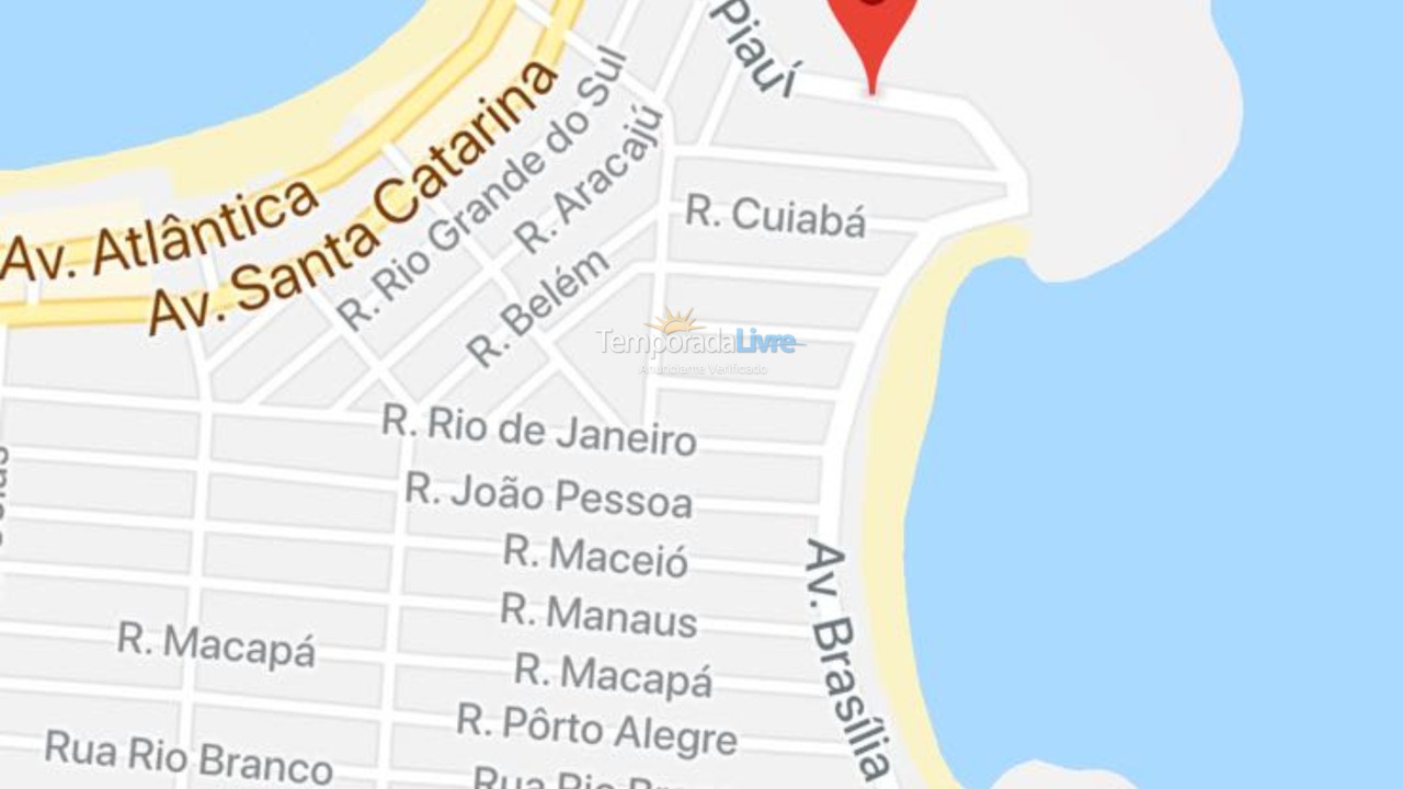 Apartamento para alquiler de vacaciones em São Francisco do Sul (Prainha)