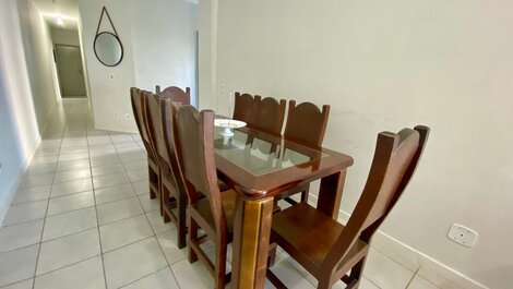 BM103 - Apê Frente a Praia | 3 Dorm | Piscina e Salão de Jogos